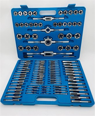 Набор метчиков и плашек метрический 110пр. 110TAP