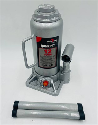 Домкрат бутылочный 230-469 12т. Сервис Ключ 75012
