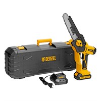 Цепная мини-пила бесщет., СCS-200BL, шина 200 мм, 20 В Denzel 58653