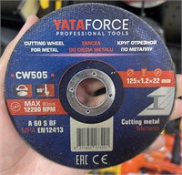 Диск отрезной 125 x 1.2 x 22 Yata force XN7bKtACgZkPXxxNbAD4T2