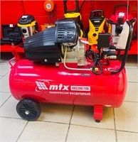 Компрессор воздушный MTX 100 л. КК-2200/100 58033