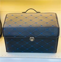 Кофр (органайзер) в багажник, размер S, Черный-синий TR--S-BBlue